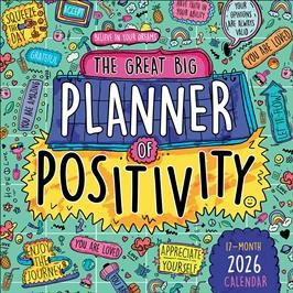 GREAT BIG PLANNER OF POSITIVITY 2026 SQUARE PLANNER