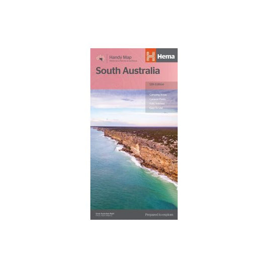 MAP SOUTH AUSTRALIA #12 HEMA HANDY