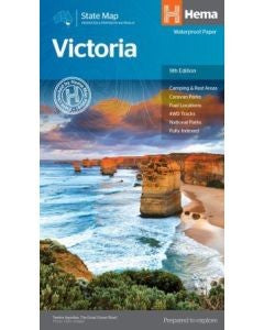 MAP VICTORIA STATE #9 HEMA