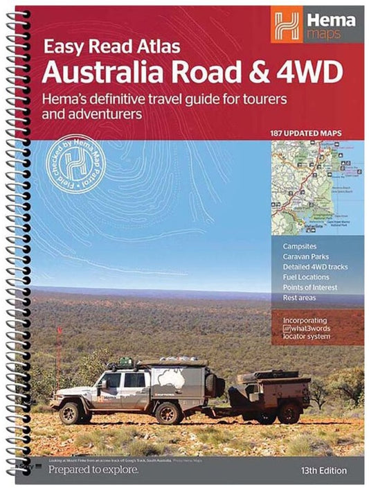 ROAD & 4WD ATLAS EASY READ #13