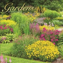 BROWN TROUT GARDENS 2025 SQUARE FOIL CALENDAR