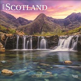 BROWN TROUT SCOTLAND 2025 SQUARE CALENDAR