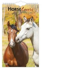 BROWN TROUT HORSE LOVERS 2025 SLIMLINE CALENDAR