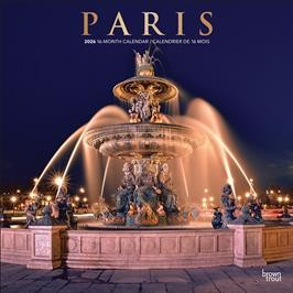 PARIS 2026 SQUARE ENGLISH FRENCH FOIL