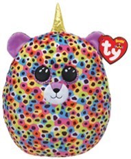SQUISH-A-BOOS 10 INCH GISELLE - LEOPARD