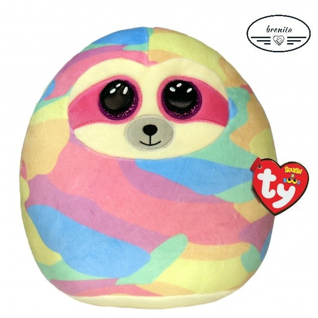 SQUISH-A-BOOS 10 INCH COOPER - SLOTH