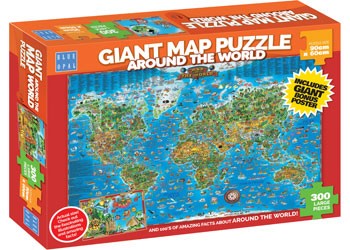 BOPAL AROUND THE WORLD GIANT MAP 300PC